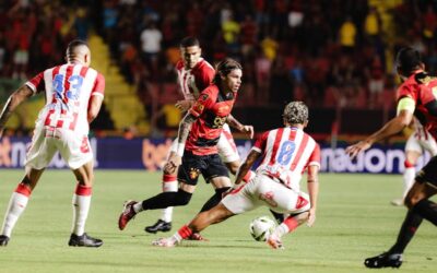 Em jogo de seis gols, Sport e Náutico empatam por 3 x 3 na ida da final do Pernambucano