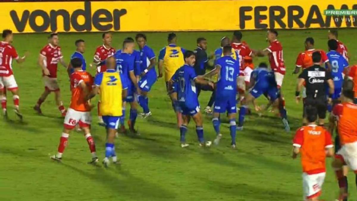 Confusão nos pênaltis marca classificação do Confiança sobre o Vila Nova na Copa do Brasil