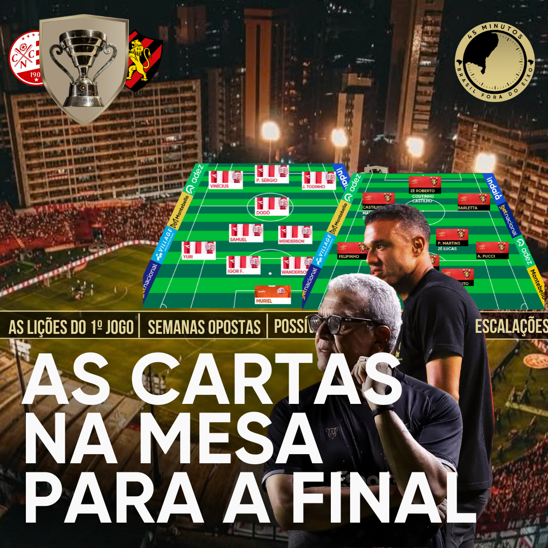 PRÉ-FINAL NÁUTICO X SPORT: O RAIO X COMPLETO DA DECISÃO