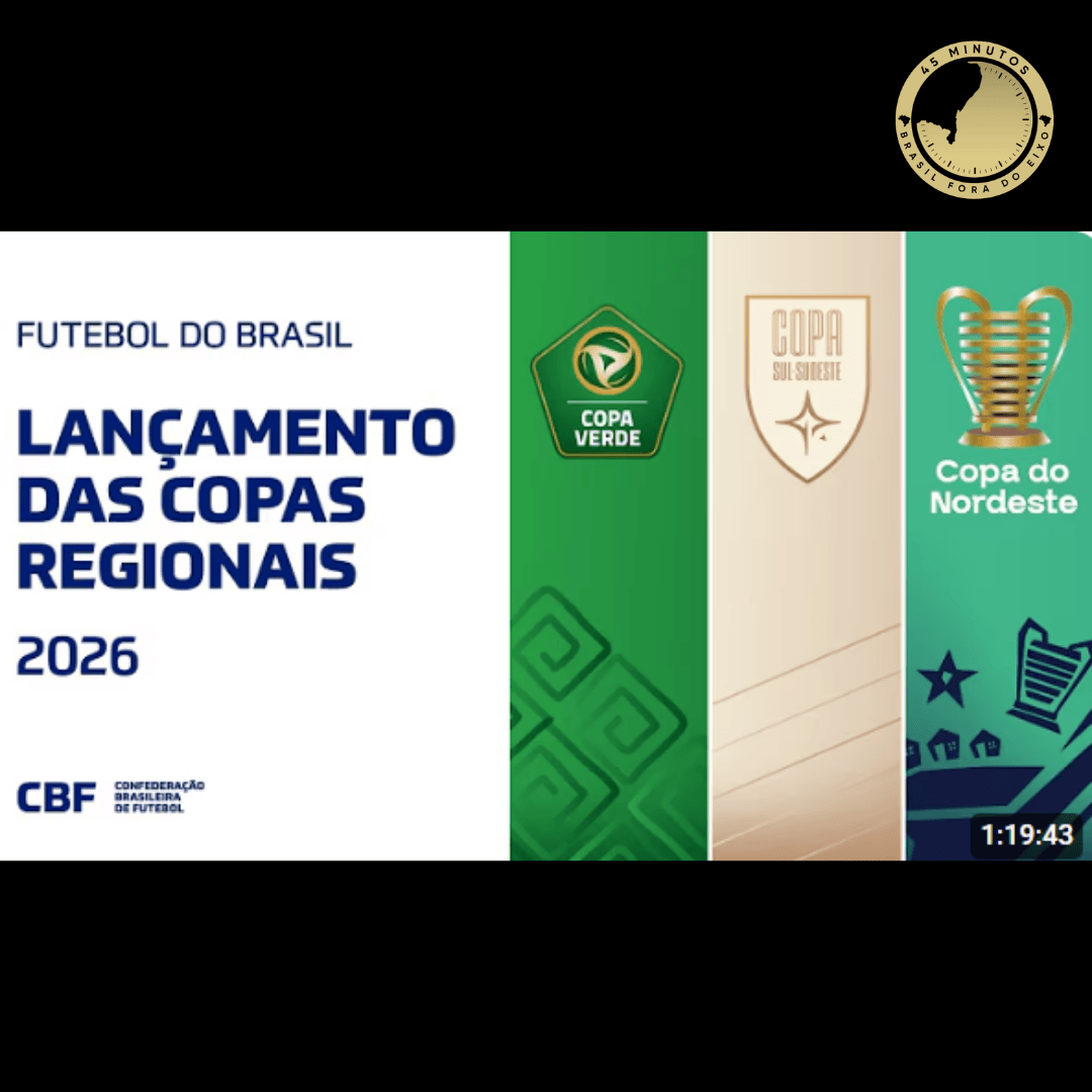 SORTEIO DAS COPAS REGIONAIS 2026: TRANSMISSÃO, FORMATOS, DEFINIÇÃO DOS CONTRATOS E MUITO MAIS