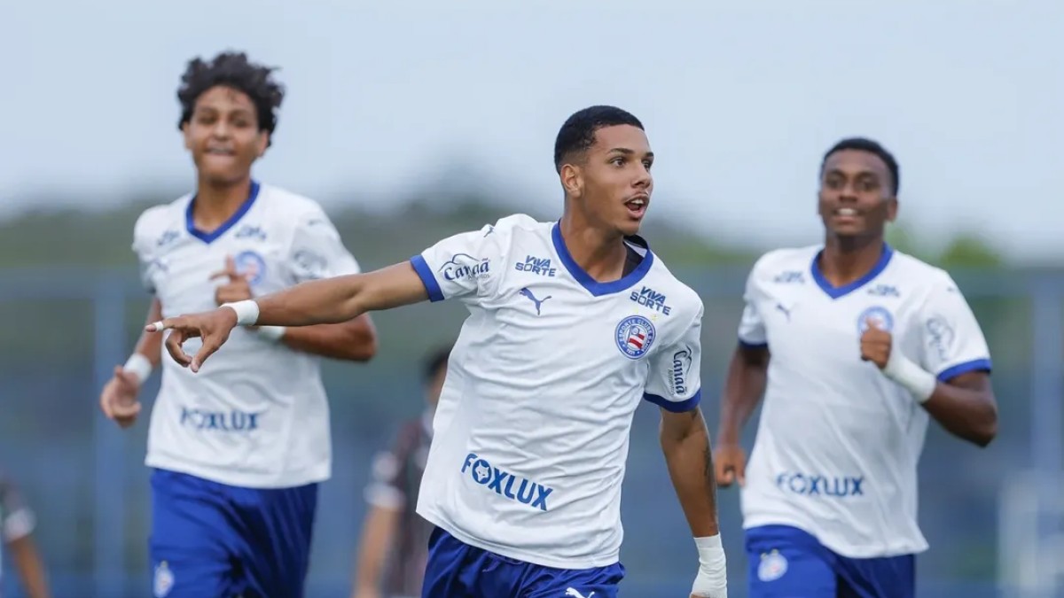 Bahia desencanta e vence o Fluminense pelo Brasileirão Sub-20