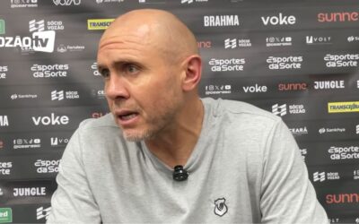 Mozart celebra classificação do Ceará nos pênaltis e elogia jogadores: “Muita coragem”