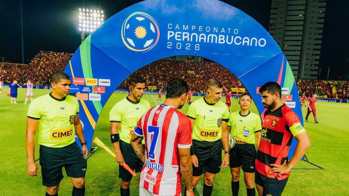 Jogo da volta da decisão do Campeonato Pernambucano terá árbitro de fora do estado. Na ida, na Ilha, Marcelo de Lima Henrique apitou