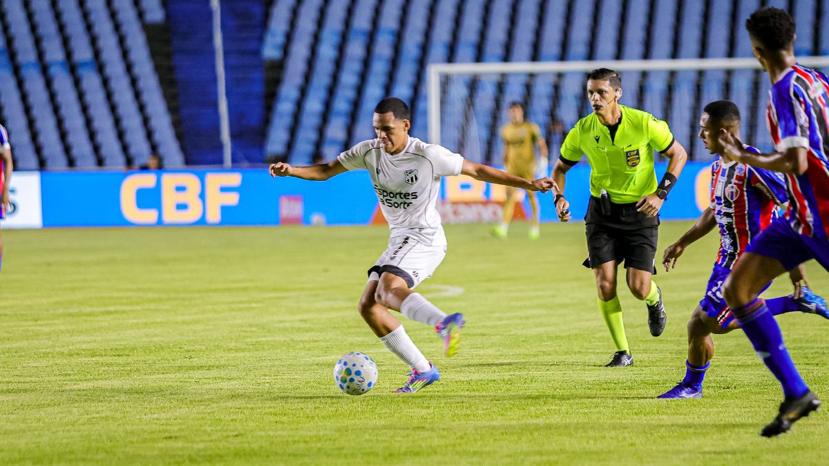Maranhão x Ceará pela terceira fase da Copa do Brasil, no estádio Castelão, em São Luís
