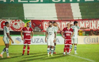 CRB marca dois gols no fim, vence o Sousa e vai à quarta fase da Copa do Brasil