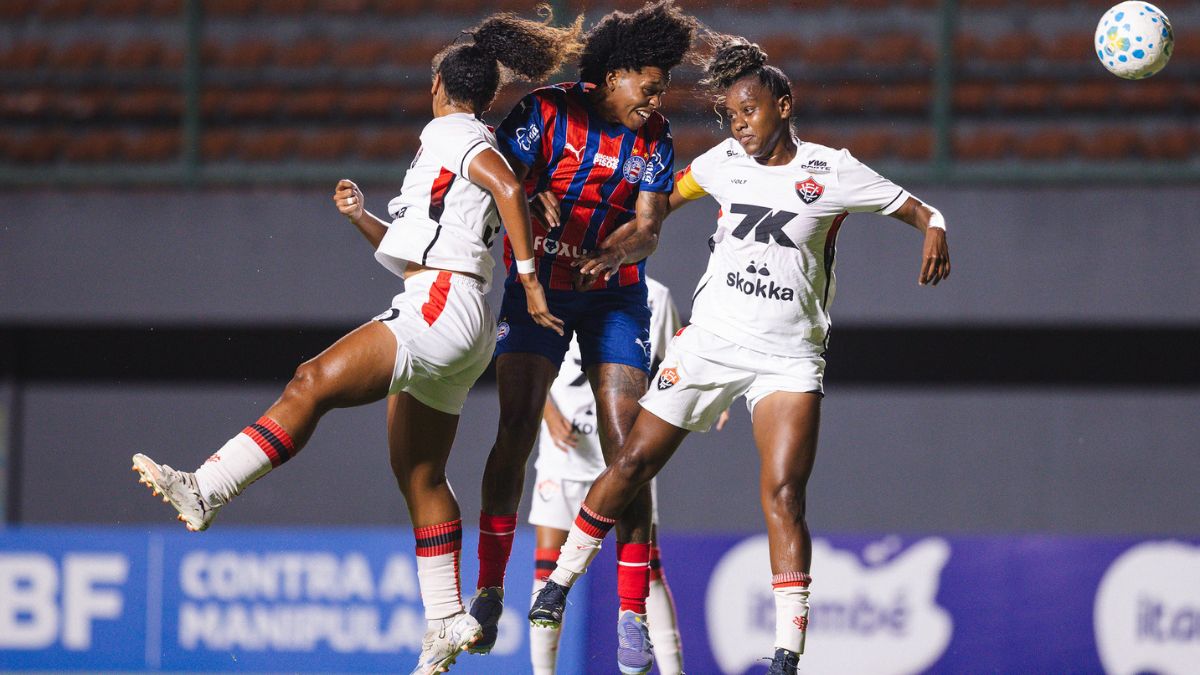 Bahia e Vitória fazem o primeiro Ba-Vi do Brasileirão Feminino em 2026