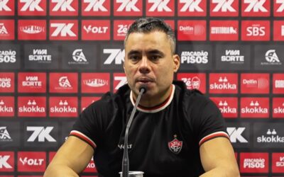Jair Ventura cita desatenção do Vitória e falta de inspiração em derrota para o Grêmio