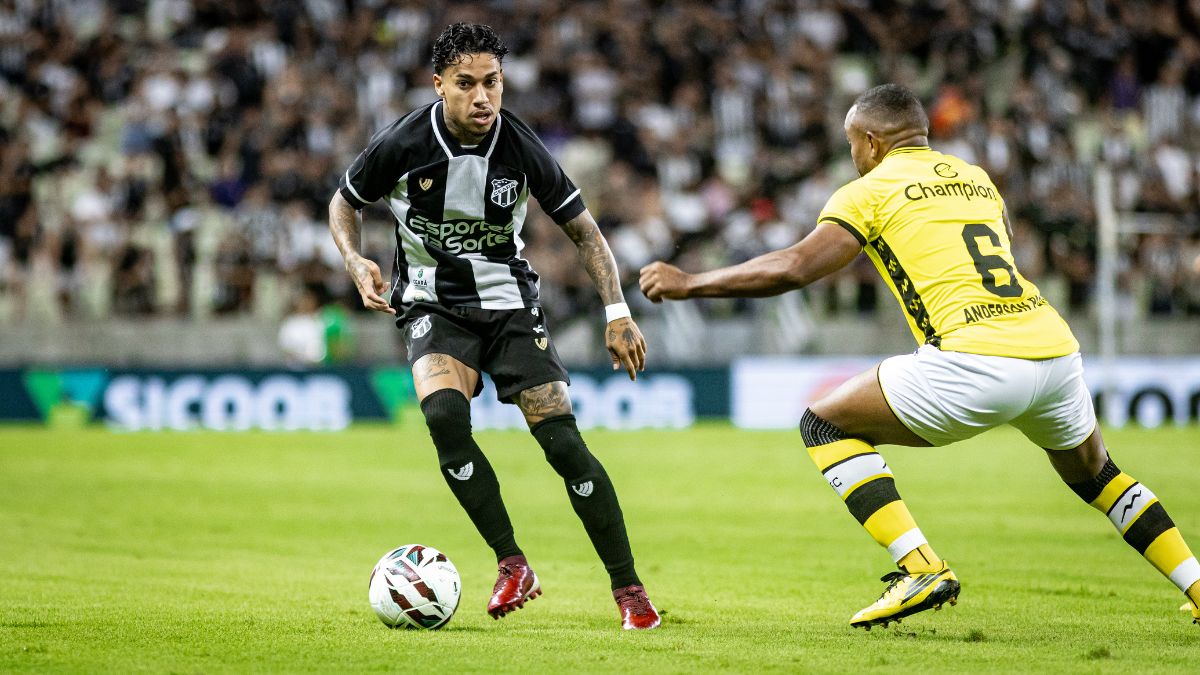 Ceará x São Bernardo, pela 1ª rodada da Série B 2026 no Castelão - Na foto, Matheusinho