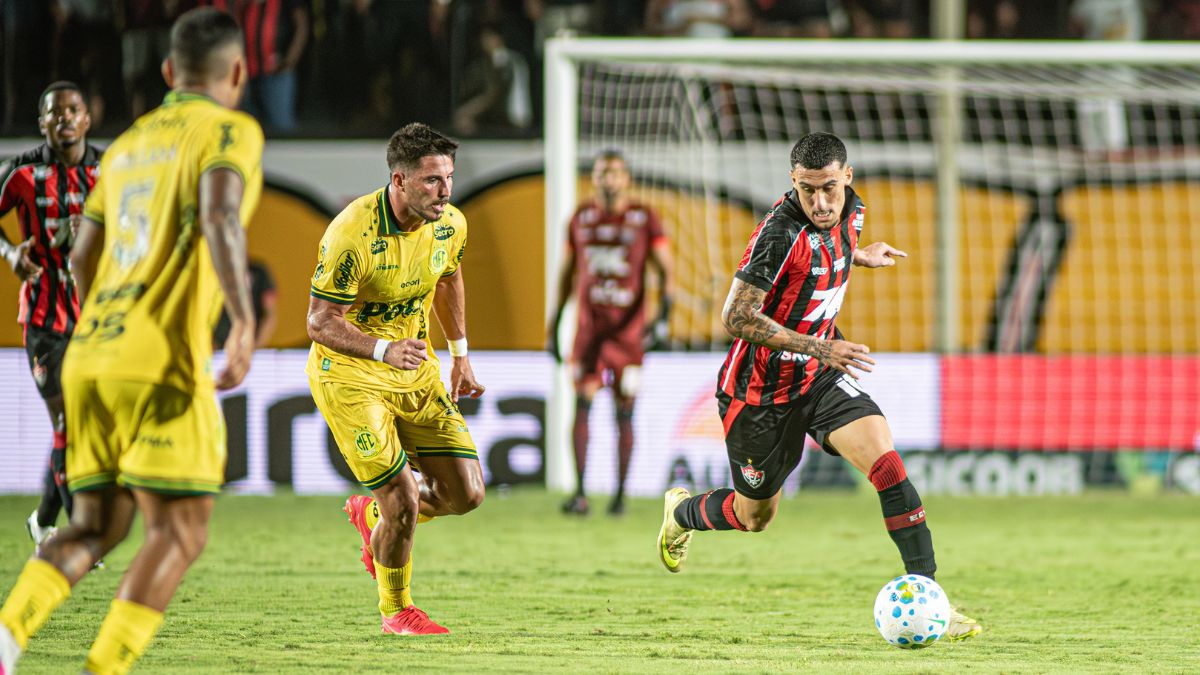 Vitória x Mirassol - Série A 2026 - Barradão - Na foto: Baralhas