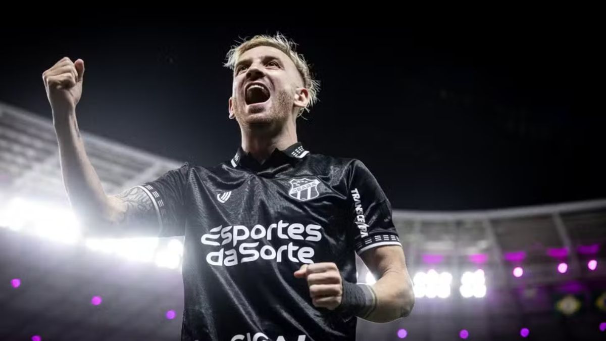 Pedro Henrique posta foto com braço enfaixado e deve desfalcar o Ceará na final do Cearense