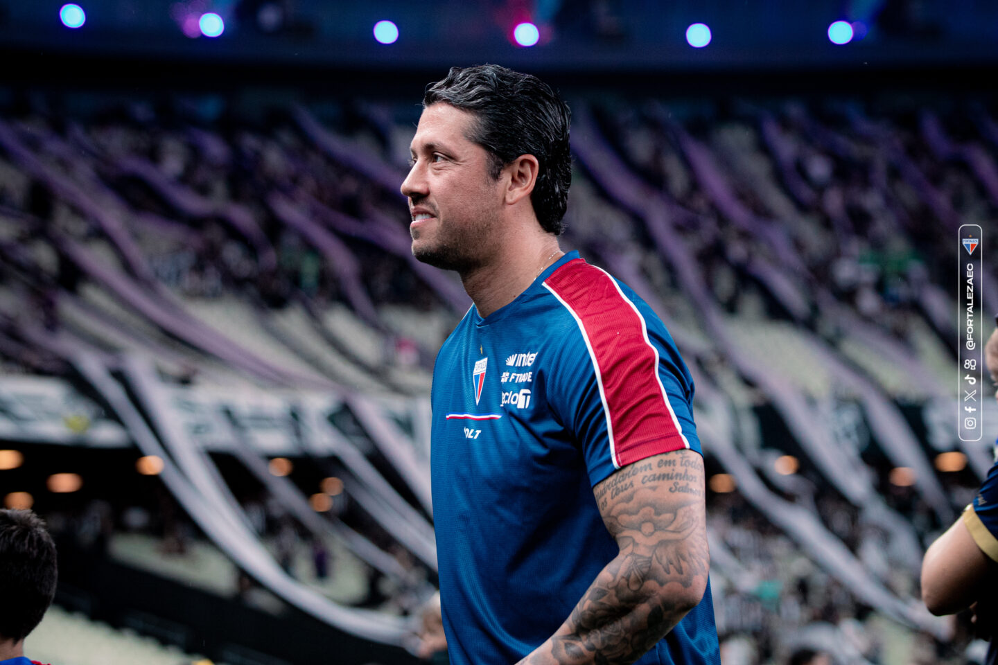 Thiago Carpini, técnico do Fortaleza, durante final do Cearense