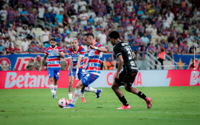 Em jogo de grandes emoções, Fortaleza e Ceará empatam na ida da final do Cearense