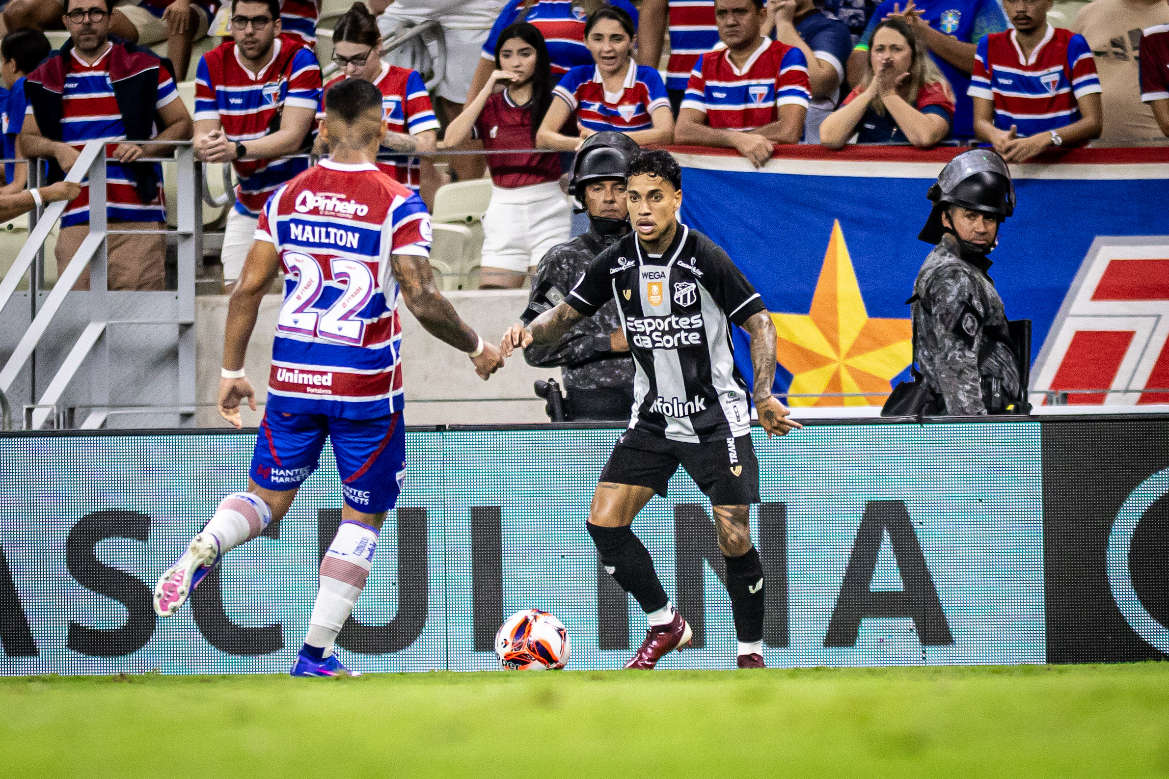 Fortaleza e Ceará registram menor público pagante em Clássico-Rei no Castelão desde 2022 1 Registro de Fortaleza e Ceará pela final do Cearense