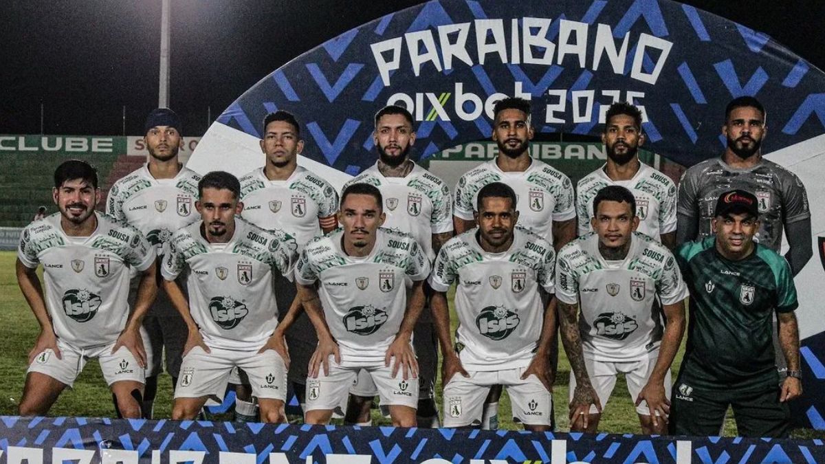 Adversário do Santa Cruz na Copa do Brasil, Sousa ainda não venceu como visitante em 2026