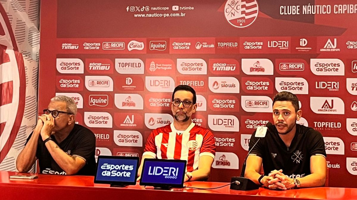 Hélio dos Anjos explica escolha por Auremir e assume culpa após vice do Náutico no Pernambucano: “Não tem derrotas individuais”