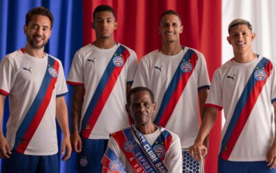 Bahia lança novo uniforme principal em parceria com a Puma; veja fotos