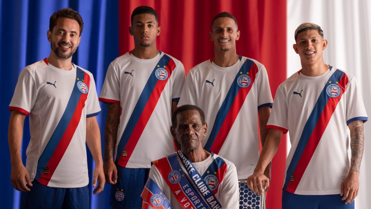 Bahia lança novo uniforme principal em parceria com a Puma; veja fotos