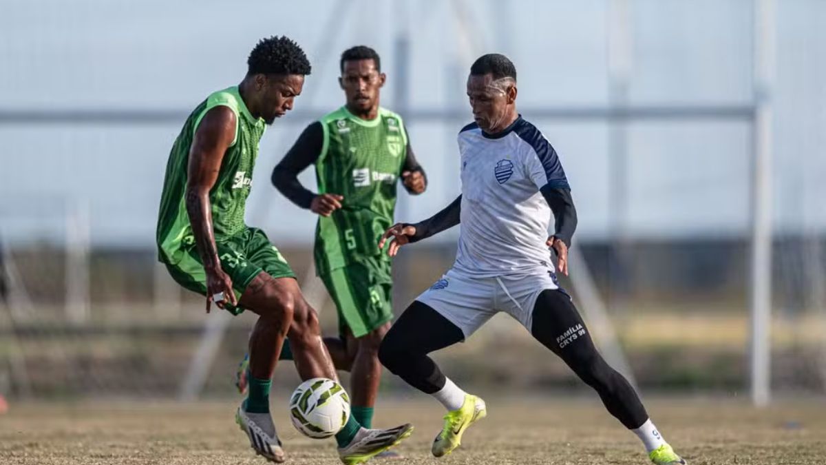 CSA oficializa saída do atacante Ciel, que se despede nas redes: “Carinho imenso”