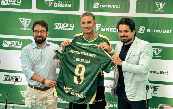 Thiago Galhardo é o grande nome do Feira para 2026 - Foto: Divulgação/Feira FC