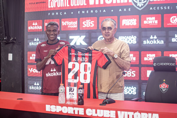 Anderson Pato é o novo camisa 28 do Vitória - Foto: Victor Ferreira/EC Vitória