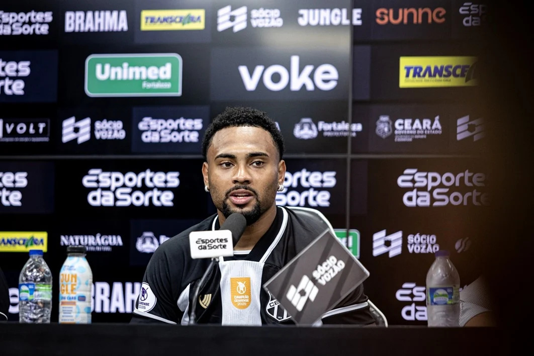 “Grande oportunidade”, diz Wendel sobre chegada ao Ceará