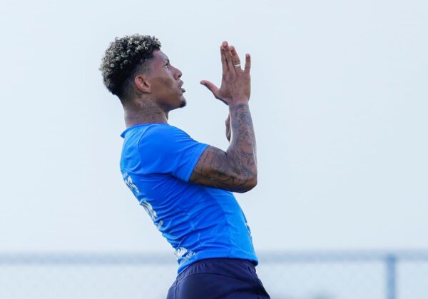 Marcos Victor em treino pelo Bahia - Foto: Divulgação/EC Bahia