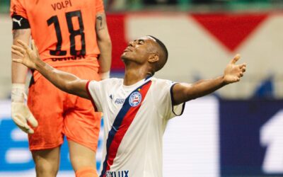 Autor de um dos gols do Bahia, Erick celebra triunfo sobre o Bragantino: “Coroa o bom desempenho”