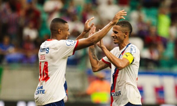 Erick e Juba marcaram os gols tricolores - Foto: Letícia Martins/EC Bahia