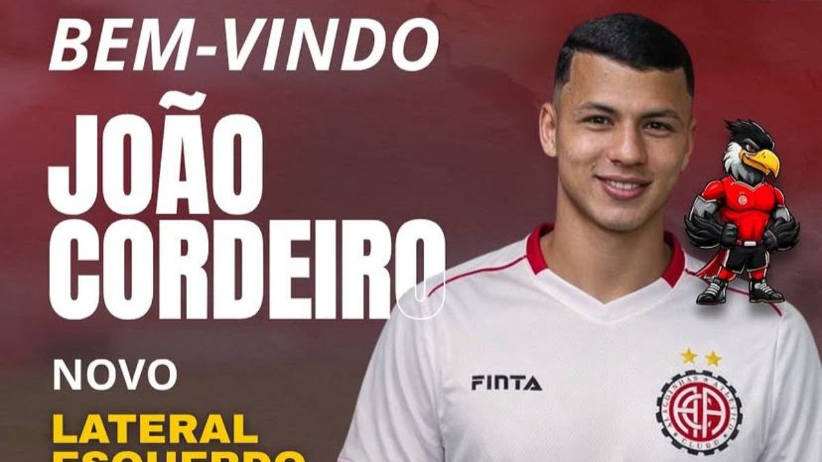 Sport empresta o lateral-esquerdo João Cordeiro ao Atlético de Alagoinhas