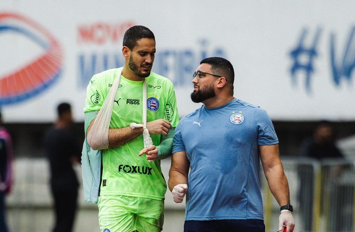 Bahia: Ronaldo se pronuncia pela primeira vez após lesão e revela não precisar de cirurgia