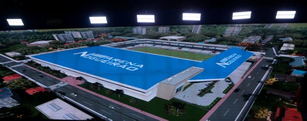Projeto da Arena Nogueirão prevê entrega em dois anos e investimento de mais de R$ 215 milhões