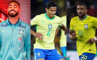 Seleção Brasileira: Convocação para penúltima data FIFA tem três nordestinos presentes