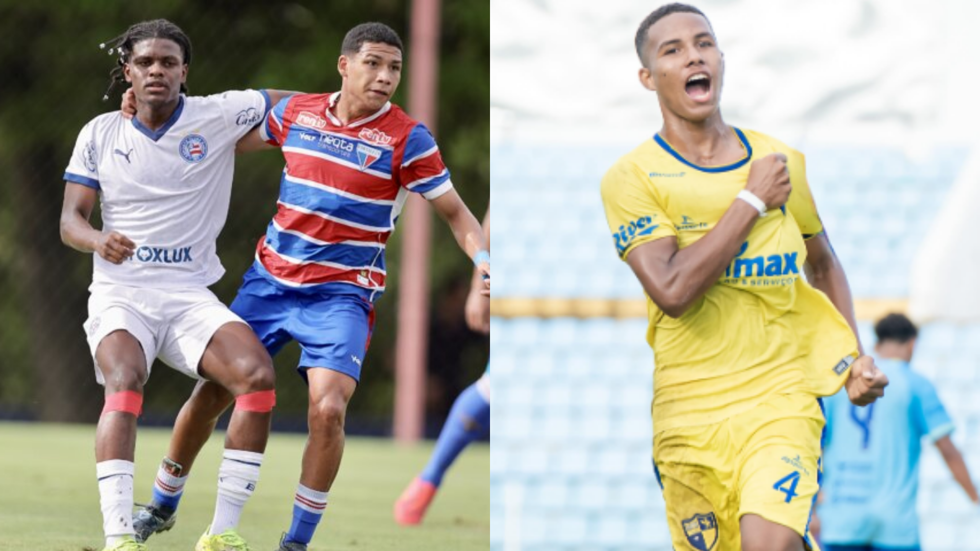 Fortaleza empata com o Bahia e IAPE faz 3 x 0 pela ida das oitavas de final da Copa do Brasil Sub-17