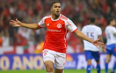 Ceará contrata o meia-atacante Gustavo Prado, que estava no Internacional