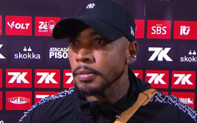 Cobrador do pênalti decisivo, Marinho dá mérito de vaga do Vitória na final do Baianão para Lucas Arcanjo: “Muito mais responsável que eu”