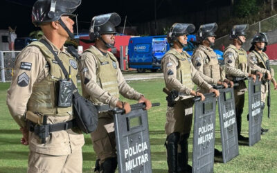 Ba-Vi: PM mobiliza quase 500 policiais para final do Campeonato Baiano