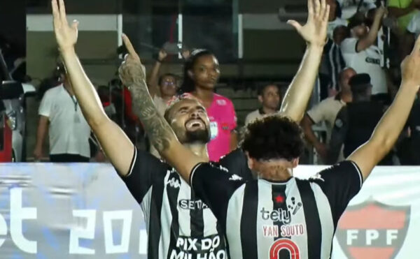 Jogadores do Botafogo-PB comemoram título paraibano - Foto: Reprodução/GOAT