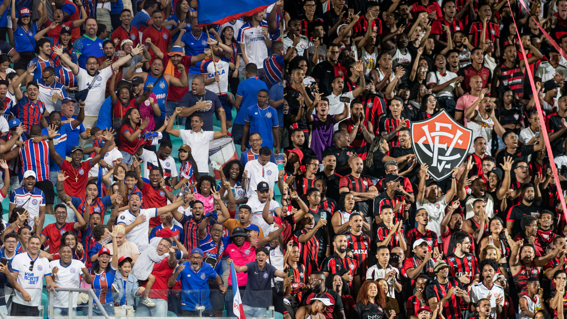 Torcedores de Bahia e Vitória reagem após definição de adversários na Copa do Brasil