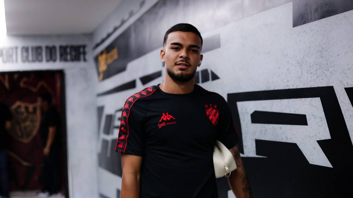 Augusto Pucci é vetado e vira desfalque do Sport contra o Retrô, pela Copa do Nordeste