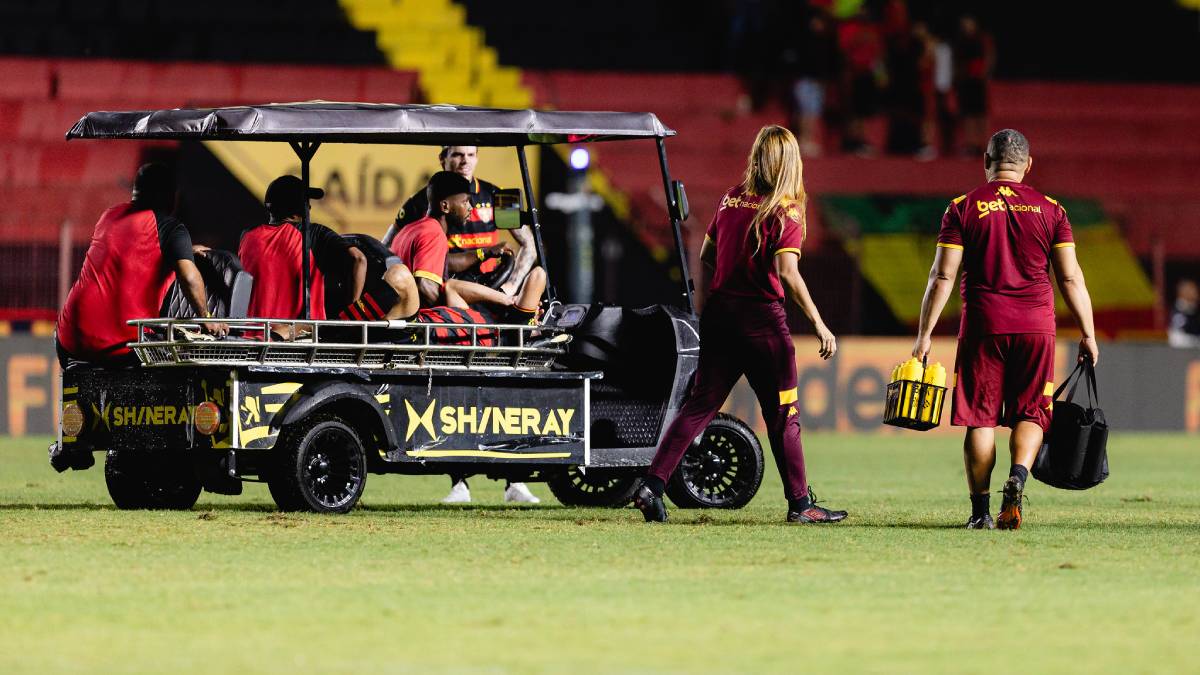 Sport perde Zé Roberto por até quatro semanas após edema no tornozelo