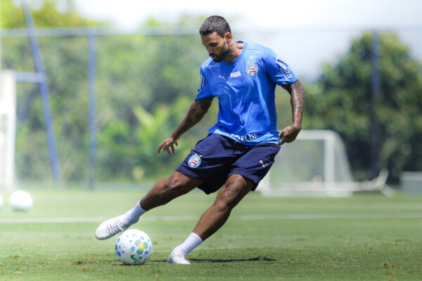 Willian José em treino do Bahia - Foto: Rafael Rodrigues/EC Bahia