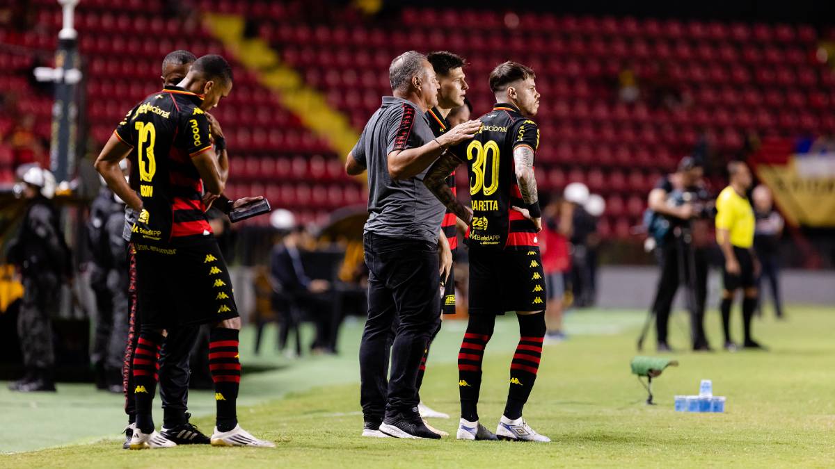 Atletas do Sport destacam trabalho de Márcio Goiano após goleada: “Está dando certo”