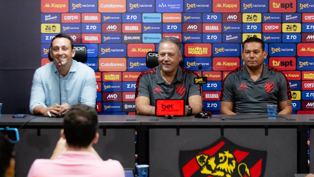 Ítalo Rodrigues revela conversas com Mariano Soso, mas justifica efetivação de Márcio Goiano no Sport: “Muita tranquilidade e convicção”