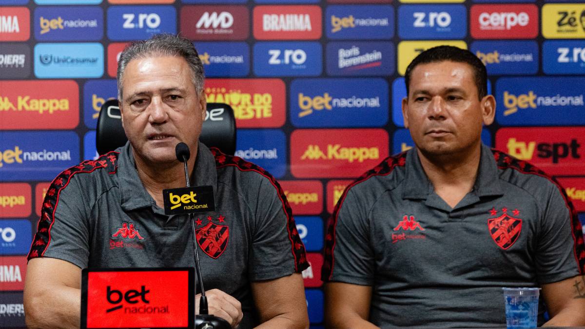 Márcio Goiano comemora efetivação no Sport ao lado de Edson Miolo: “Quero agradecer pela confiança”
