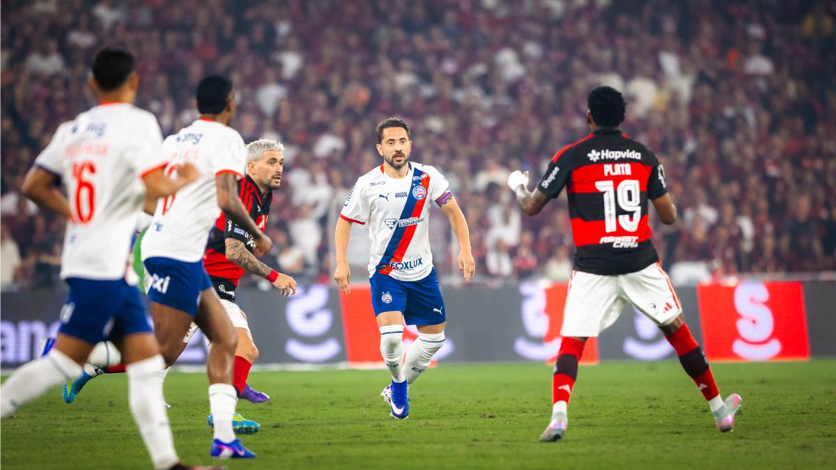 Bahia paga pelos erros e acaba derrotado pelo Flamengo em jogo movimentado no Maracanã