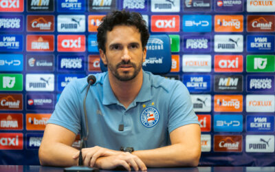 Auxiliar do Bahia elogia partida de Léo Vieira e aponta falhas na atuação do Esquadrão contra o Flamengo: “Erramos demais”