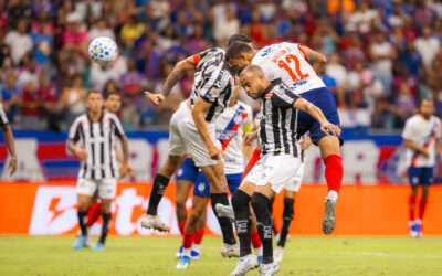 Bahia começa mal, mas busca empate contra o Santos e chega a três jogos consecutivos sem vencer na Fonte Nova