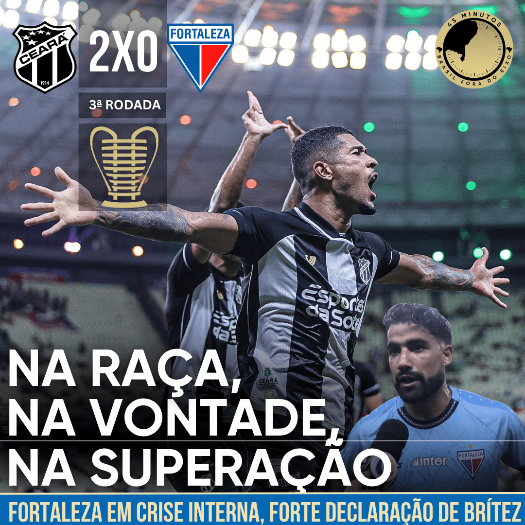 PÓS-JOGO – COPA DO NE – CEARÁ 2 X 0 FORTALEZA – 25 ANOS DE DOMÍNIO DO VOZÃO NA COPA DO NORDESTE