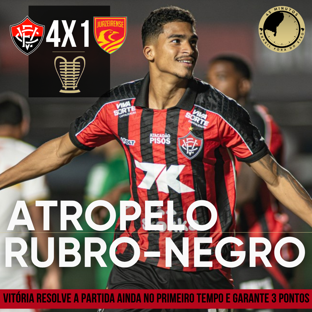 PÓS-JOGO – COPA DO NORDESTE – VITÓRIA 4 X 1 JUAZEIRENSE – 45 MINUTOS