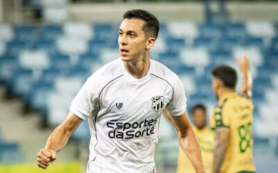 Alano marca duas vezes, Richard pega dois pênaltis e Ceará vence o Cuiabá pela Série B